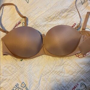 Skims Ultimate Push Up Strapless Bra Clay NWT 38B
